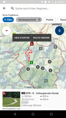 Berchtesgadener Land Touren android App screenshot 2